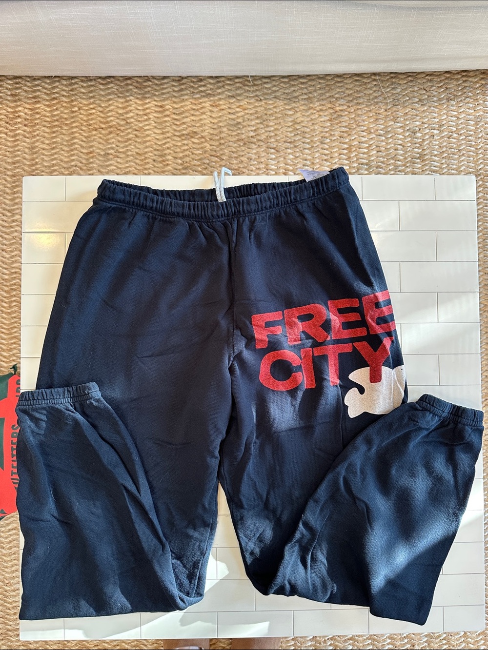FREE CITY Black Sweatpants (M)